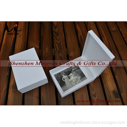 Elegant Clamp System Linen Photo Storage Gift Box